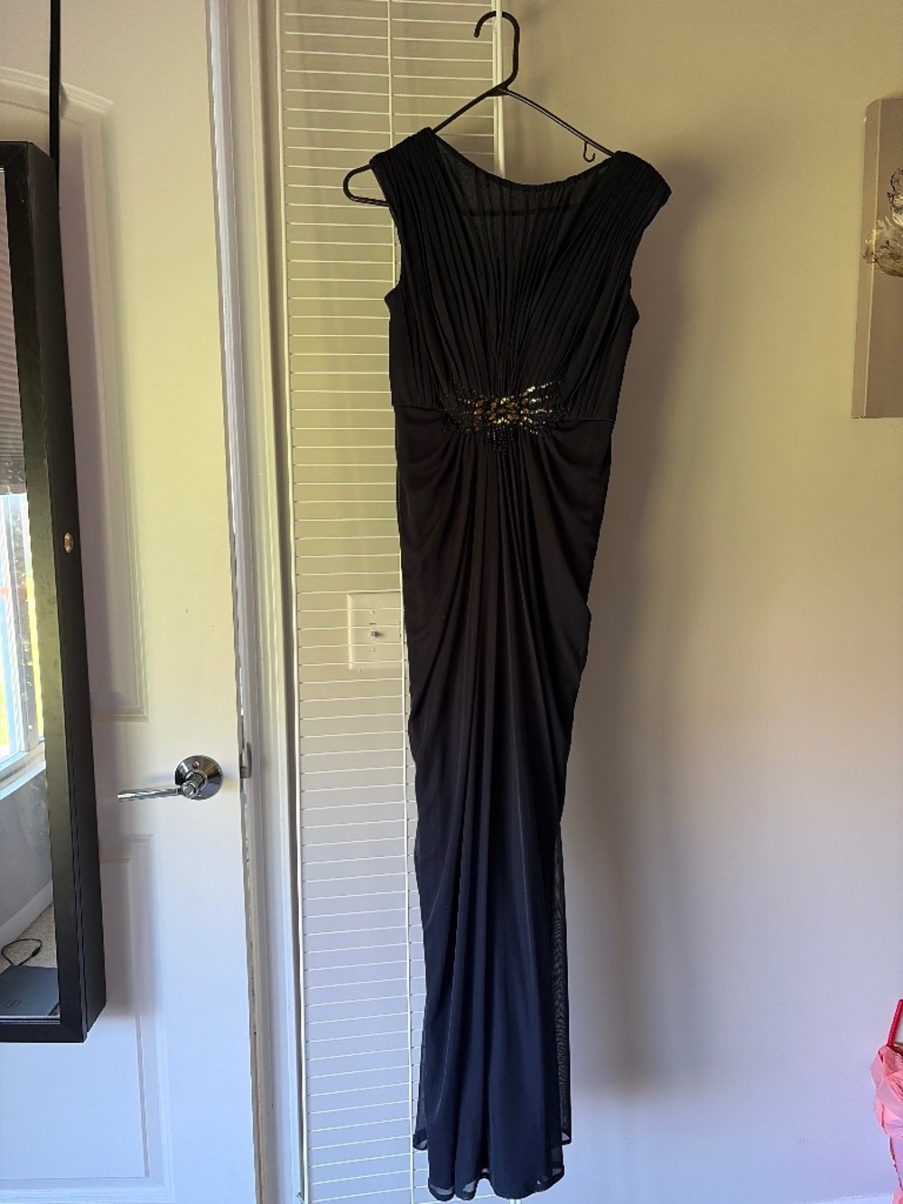 Adrianna Pappell navy Blue Dress Size 4